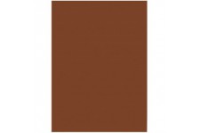 6385 - Lot de 50 Feuilles de Papier de Couleur - Marron Chocolat - Format A3-130 g/m² - pour Le Bricolage et la Conception creat