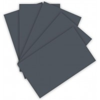 6388 - Papier a  dessin en couleur anthracite, format A3, 50 feuilles, comme base pour de nombreux travaux manuels