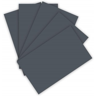 6388 - Papier a  dessin en couleur anthracite, format A3, 50 feuilles, comme base pour de nombreux travaux manuels