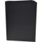 6390 - Lot de 50 feuilles de papier de couleur - Noir - Format A3-130 g/m² - Pour le bricolage et la conception creative des car