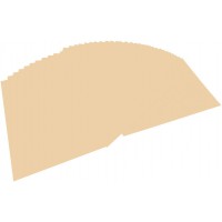 Lot de 100 feuilles de papier A4 (Chamois) (Import Royaume Uni)