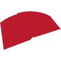 Folia Lot de 100 Feuilles de Papier colore A4 Rouge Brique (18)