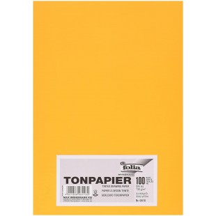 Max Bringmann Papier couleur A4 Jaune Lot de 100 feuilles (Import Allemagne)