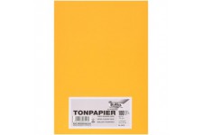 Max Bringmann Papier couleur A4 Jaune Lot de 100 feuilles (Import Allemagne)