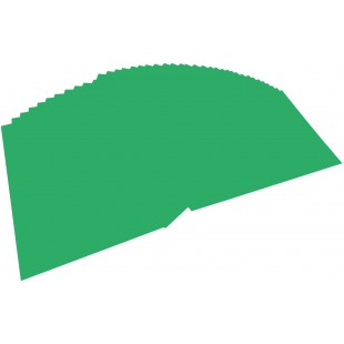 Folia Lot de 100 Feuilles de Papier colore A4 Vert emeraude (54)