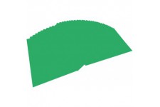 Folia Lot de 100 Feuilles de Papier colore A4 Vert emeraude (54)