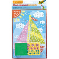 10071259 Mosaique en Caoutchouc Mousse-Motif bateau-405 pieces, Schiff