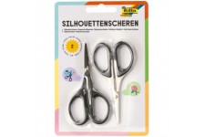 Glorex GmbH Folia 779 - Silhouette ciseaux 2 pieces, environ 10,5 cm de long