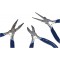 23005 Lot de 3 pinces a  bijoux en acier inoxydable avec pince coupante laterale et pince ronde 11,4 cm