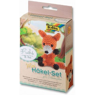 Kit de Bricolage Crochet Renard 8 9 cm