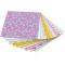 497/1515 Springtime Lot de 50 Feuilles Pliantes 15 x 15 cm 80 g/m² Assorties en 10 Motifs - Ideal pour realiser de Magnifiques F