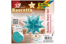 404/1515 pliable bltter Bascetta etoile, turquoise/imprime