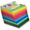 Pliable Feuilles 70 g/m², 100 Feuilles en 10 Couleurs Assorties, 10 x 10 cm