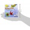 Folia Pliable Feuilles Origami 80 g/m², 96 Feuilles en 12 Couleurs Assorties, 13 x 13 cm