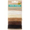 12220 - Papier de Cordon Naturel, 5 Couleurs Assorties, 5 m