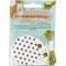 12 etiquettes cadeaux or argent + ficelle