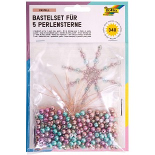 Kit d'etoiles en Perles, 340 pieces, Pastel