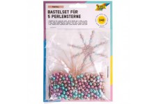 Kit d'etoiles en Perles, 340 pieces, Pastel