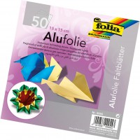 GlobalArt Folia Aluminium Origami Papier 6 x 6 50 kg - 6 x 6