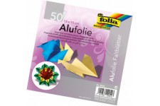 GlobalArt Folia Aluminium Origami Papier 6 x 6 50 kg - 6 x 6