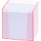 9907/2 Zettelbox Transparent Rose