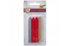 SIEGELWACHS Classic, Couleurs Assorties, 2X Rouge, Or, Argent