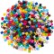 - Seau de 12 000 Perles a  Repasser Assorties en 22 Couleurs differentes, diametre : Environ 5 mm, Excellent complement aux plaq