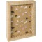 48798 - Bloc de 10 feuilles de papier kraft 120 g/m² et 10 feuilles de carton kraft 230 g/m², DIN A4, couleur unie, avec impress