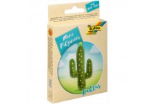 52911 Kit de Couture en Feutre pour Enfant Mini Feutrine Pendentif Cactus Multicolore 6 pieces