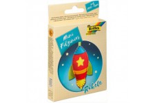 52912 Kit de Couture en Feutre pour Enfant Mini Feutrine Pendentif Missiles Multicolore 9 pieces