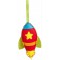 52912 Kit de Couture en Feutre pour Enfant Mini Feutrine Pendentif Missiles Multicolore 9 pieces