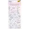 autocollants metalliques pour decoration de cartes de voeux, loisirs creatifs, scrapbooking