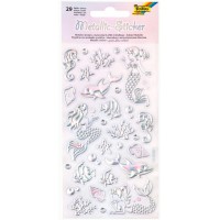 autocollants metalliques pour decoration de cartes de voeux, loisirs creatifs, scrapbooking