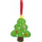 52917 Kit de Couture en Feutre pour Enfant Mini Ligne de Feutre, Pendentif Arbre de Noel 9 pieces Kit de Couture en Feutre pour 