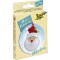 52917 Kit de Couture en Feutre pour Enfant Mini Ligne de Feutre, Pendentif Arbre de Noel 9 pieces Kit de Couture en Feutre pour 