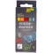 390539 Pastel Dreams Lot de 5 marqueurs a  craie liquide a  base d'eau pour tableaux, tableaux, verre, plastique, nettoyage humi