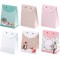 - Calendrier de l'Avent avec Sacs Pastel, 24 Pochettes pre-decoupees dans differents Designs, etiquettes Cadeaux, Ruban en Satin