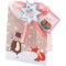 - Calendrier de l'Avent avec Sacs Pastel, 24 Pochettes pre-decoupees dans differents Designs, etiquettes Cadeaux, Ruban en Satin