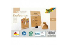 Papier Kraft, 230 g/m2, a5, 50 Feuilles Noir
