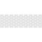 Bordure decorative decor washi Fleurs, Blanc Noir