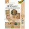 Bloc a  Motifs Papier Kraft II, a4, 20 Feuilles