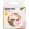 Confettis Love 15g en couleurs assorties Ideal pour la decoration de fete