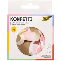 Confettis Love 15g en couleurs assorties Ideal pour la decoration de fete