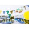 - Boite garcons, 42 pieces (pour Environ 6 Personnes), Belle decoration de Table pour Les Anniversaires, Les fetes et Bien d'aut