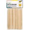 2287 Lot de 50 batonnets en bois naturel Env. 11,4 x 1 x 0,2 cm Avec extremites arrondies Ideal pour decorer, bricoler ou appren