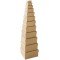 - Lot de 12 boites en Carton au Design Naturel, dans differentes Tailles, Joli Emballage Cadeau pour decorer et creer