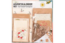 Falala 9383 9383 Kit de bricolage pour creer un calendrier de l'Avent personnalise avec des sacs cadeaux elegants Mul