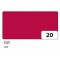 231020 - en Caoutchouc Mousse - 2 mm d'epaisseur, 20 x 29 cm, 10 Feuilles, Rouge