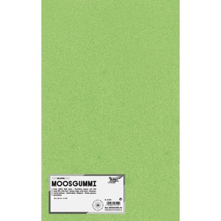 231051 Lot de 10 Feuilles de Caoutchouc Mousse Vert Clair 20 x 29 cm epaisseur 2 mm