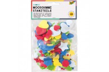 Caoutchouc cellulaire pieces estampees 150 pieces assorties